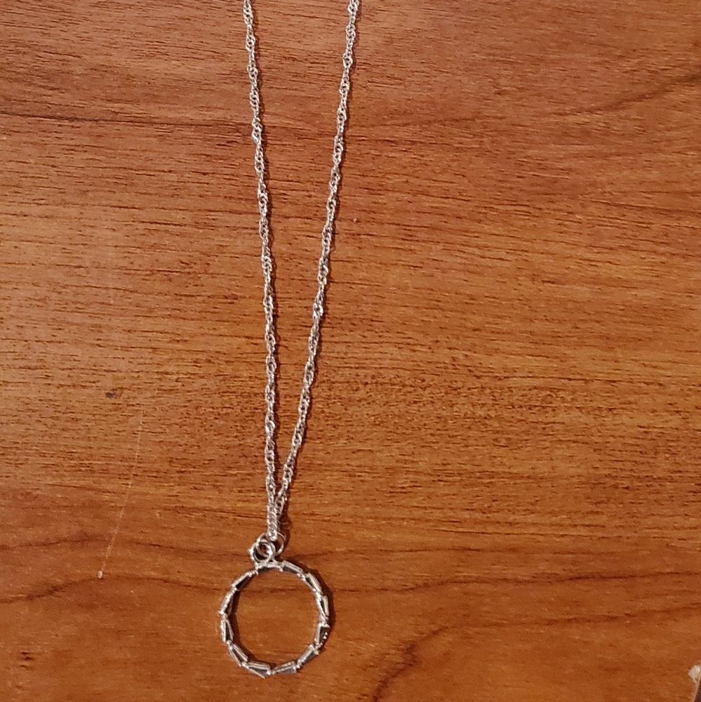 Silver necklace